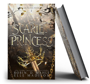 a book mockup featuring a sword and a crown with a beige background